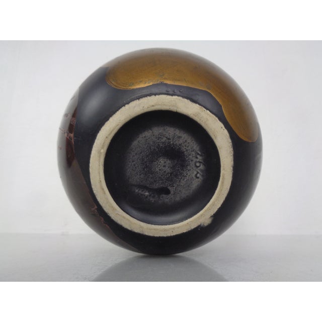 Studio Ceramic Ball Vase, Germany, 1970s For Sale - Image 18 of 18