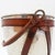 decorative object - collectible Measures : Ø 23cm - 26x23,5cm H Stainless steel - leather The Manhattan collection draws...
