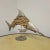 Driftwood & Metal Marlin Fish Sculpture For Sale - Image 4 of 5