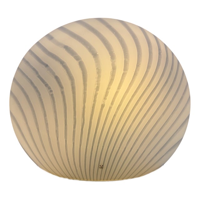 Large Zebra Table Lamp by Peill & Putzler, 1970s For Sale