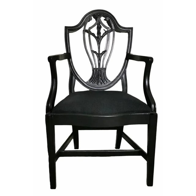 Antique English King Chair, 1860 For Sale - Image 13 of 13