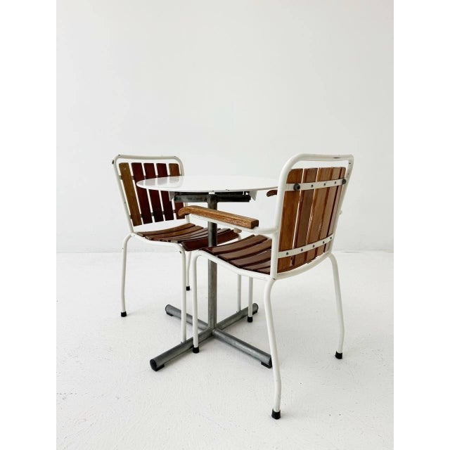 Dining Chairs and Folding Table from Bigla, Set of 3 For Sale - Image 17 of 18