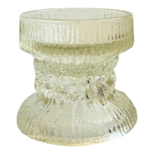 Le Smith Fjord Glacial Glass Candle Holder