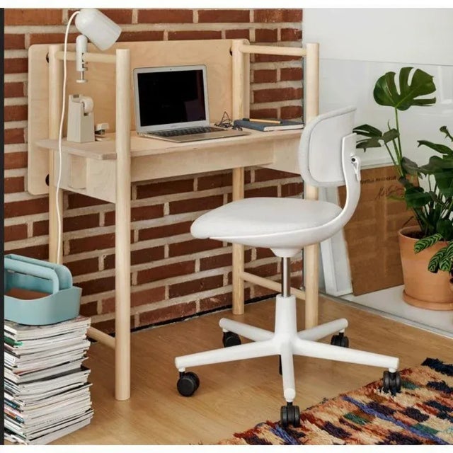 Black Fem Work Desk in Natural Ash by Made by Choice For Sale - Image 8 of 10