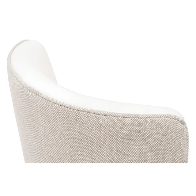 Contemporary Duet Dining Chair, Burnt Brown Ash - a Pair For Sale - Image 9 of 9