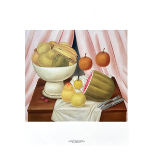 Fernando Botero 59 Still Life With Fruit Bowl 1983