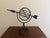Vintage English Country Wrought Iron Garden Armillary Sundial For Sale - Image 10 of 11