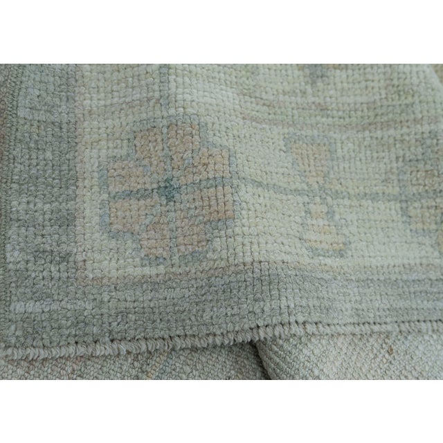 Textile Turkish Oushak Rug 9' x 12' #19375 For Sale - Image 7 of 8
