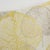Silver Gray and Yellow Damask Throw Pillows, a pair For Sale - Image 10 of 10