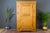 One-door armoire of Baltic pine with five shelves. The wardrobe is in one piece and is of very solid construction and is...