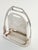 1970s Hermès Paris Stirrup Form Frame or Card Holder Accessory For Sale - Image 5 of 9