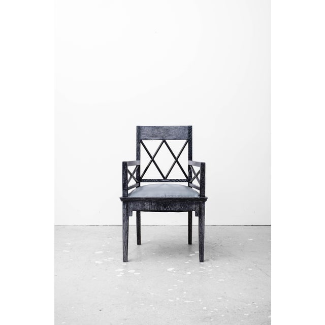 Art Nouveau Armchairs attributed to Josef Hoffmann School, Vienna, 1912, Set of 3 For Sale - Image 3 of 18