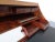 Rosewood and Leather Tambour Writing Desk by Gianfranco Frattini for Bernini, Italy, 1964 For Sale - Image 15 of 18