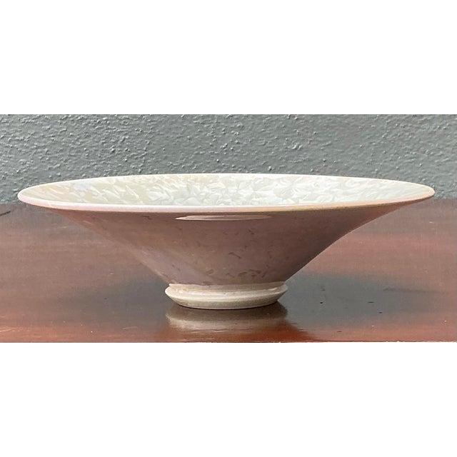 Vintage Original Studio Pottery Bowl For Sale - Image 4 of 12