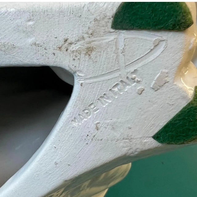 Ceramic Large Italian Ceramic Wolf/Fox Figure For Sale - Image 7 of 8