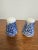 1970s Liberty Blue Betsy Ross England 8 Pc Lot Cups Creamer Sugar Salt Pepper For Sale - Image 9 of 18