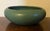 Antique Early 20th Century Hampshire Arts and Crafts Pottery Bulb Pot Bowl With Matte Green Glaze For Sale In New York - Image 6 of 11