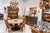 Rustic Italian Round Pedestal Dining Table For Sale - Image 3 of 3