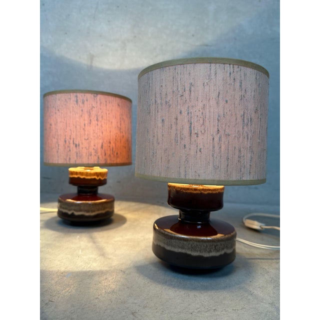 Vintage Table Lamp in Ceramic, 1960s For Sale - Image 4 of 10
