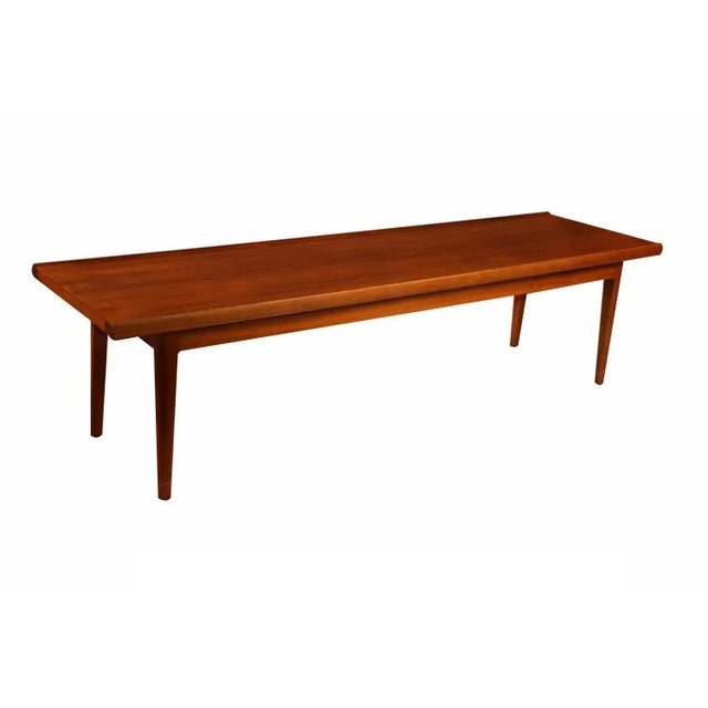 Brown Mid Century Kipp Stewart Drexel Coffee Table Bench For Sale - Image 8 of 12