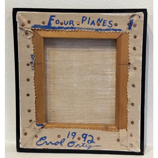 Errol Ortiz Four Planes 9 x 1.25 x 10 1992 "Errol Ortiz is a Chicago-based painter whose work is influenced by current...