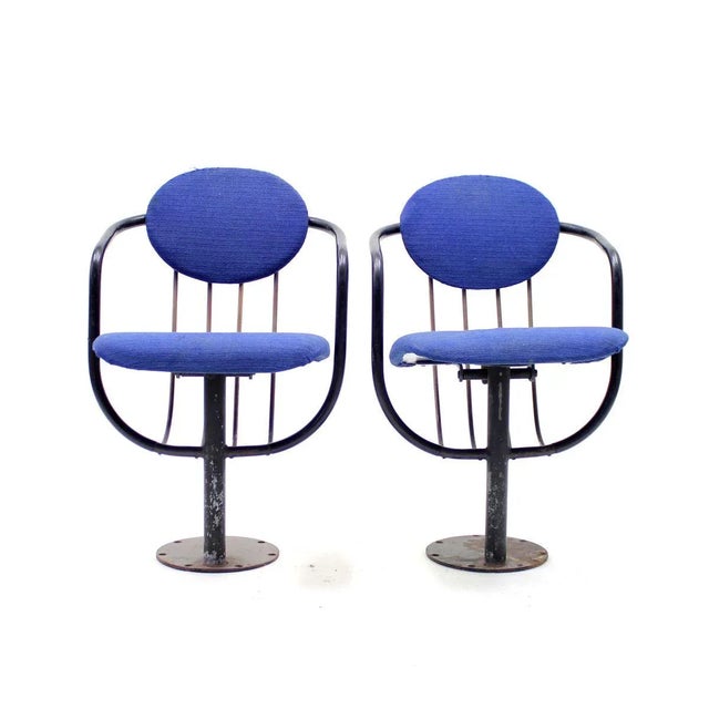 1950s Set of Folding Theatre Chairs by Poul Henningsen for Andreas Christensen, 1950s For Sale - Image 5 of 16