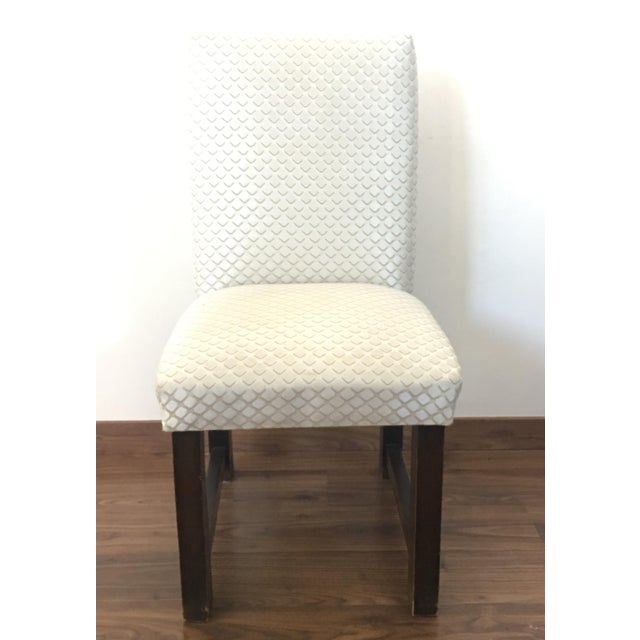 Set of Six Art Deco Dining Chairs With New Upholstery by Lizzo, Italy For Sale - Image 6 of 11