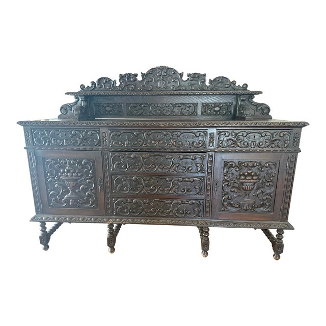19th Century Antique Cabinet For Sale