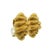 A beautifully sculptural pair of vintage 18K yellow gold clip-on earrings, designed in the bold organic style of the...