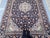 Textile 7'0 X 10'8 Persian Fine Kashan Area Rug For Sale - Image 7 of 11