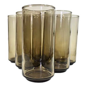 Tawny Mid-Century Tumblers- Set of Six