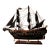 Handmade Black Pearl Pirate Ship Model – Large Wooden Tall Ship for Nautical Home & Office Decor For Sale