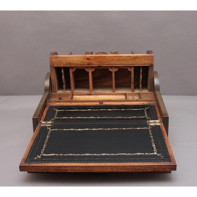 Antique Camphor Wood Writing Slope, 1840s For Sale - Image 13 of 14