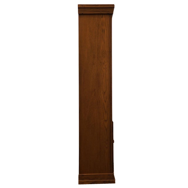 Brandt Ranch Oak Southwestern Country Style 33" Wall Unit / Bookcase 2433 - Left Side Unit For Sale - Image 9 of 10