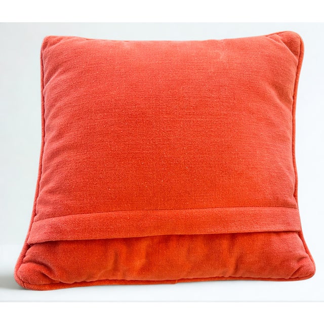 Midcentury Needlepoint Pillow Foo Lion Charming vintage needlepoint pillow featuring a bold Foo Lion motif. Hand‑stitched...