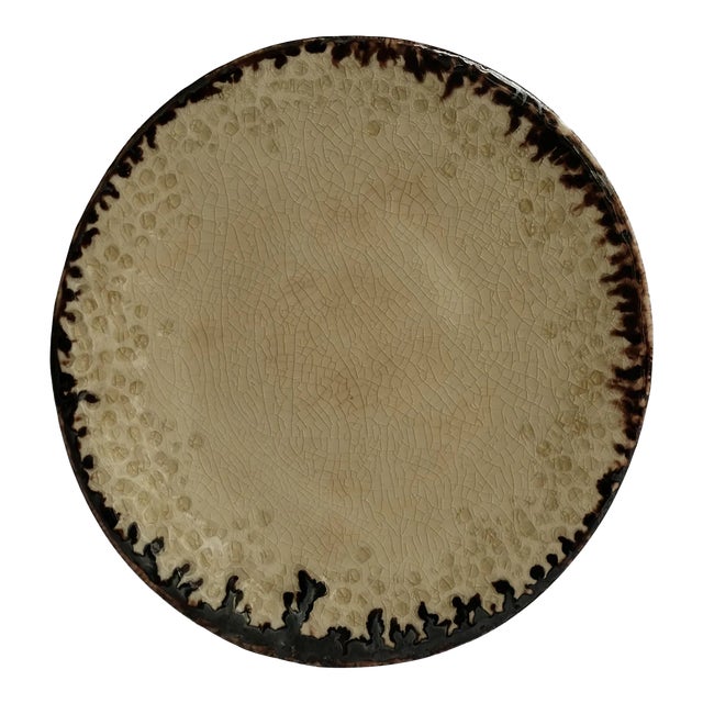 Wheel-Thrown Plate For Sale