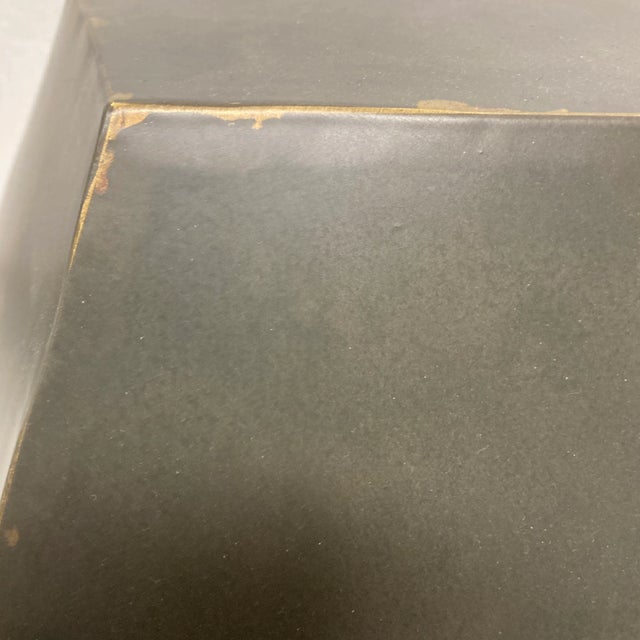 Contemporary Multi Sided Metal Object For Sale - Image 3 of 6