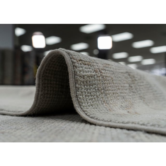 Textile Oushak Rug 9'11" x 13'9" For Sale - Image 7 of 8