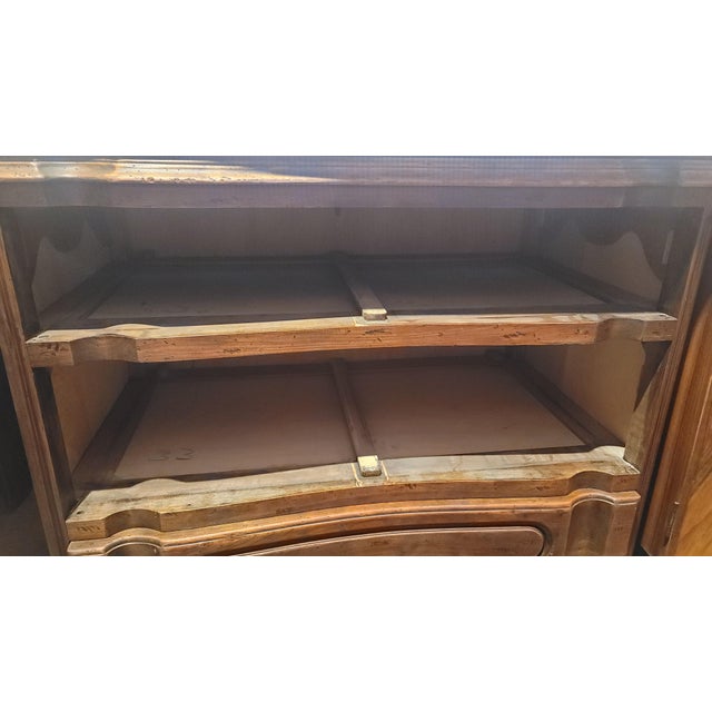 XVI Style Country French Commode Dresser Black Marble Top For Sale - Image 13 of 14