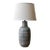 Vintage Large-Scale Glazed Ceramic Bottle Lamp Attributed to Lee Rosen for Design Technics, Circa Mid-20th Century For Sale