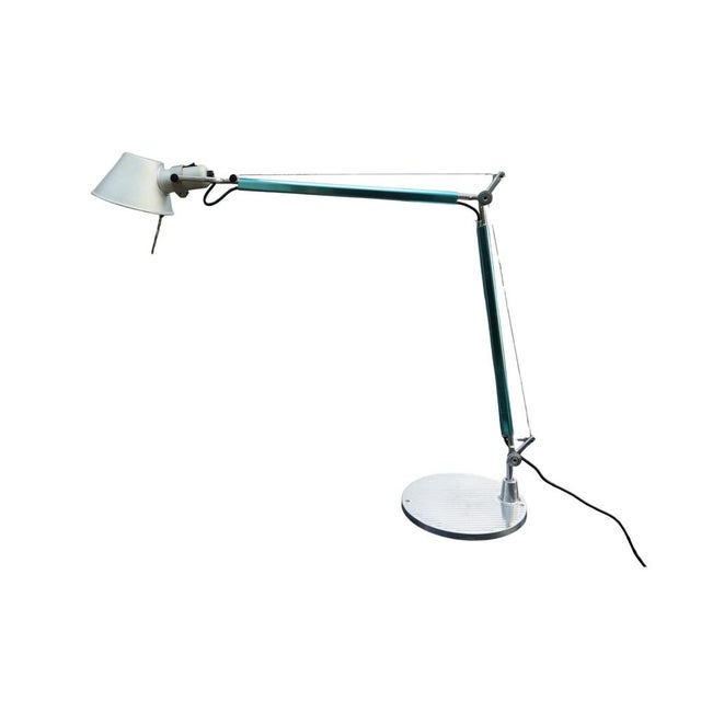 Silver Tolomeo Desk Lamp by Michele De Lucchi for Artemide, 1980s For Sale - Image 8 of 11