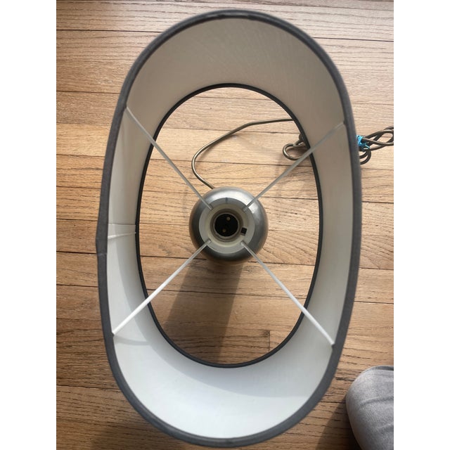 Vintage Arte Italica Tavola Marinoni Pewter Lamp Base For Sale - Image 10 of 12