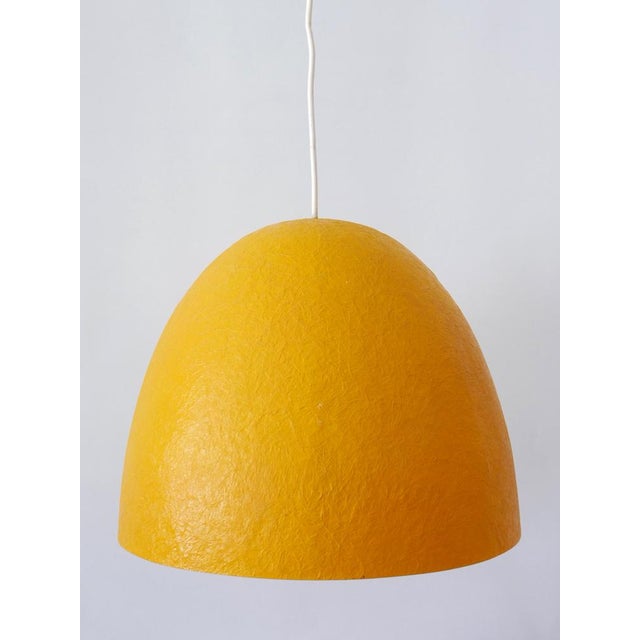 1970s Mid-Century Modern Fiberglass Pendant Lamp, 1970s For Sale - Image 5 of 18