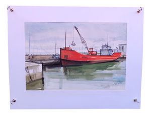 Michel Roubille, L'Ile d'Yeu, 1998, Watercolor