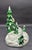 Forest Green 1990s Waterford Christmas Tree Snowy Village Forest Display Winter Scene for Ornaments Table Centerpiece For Sale - Image 8 of 13