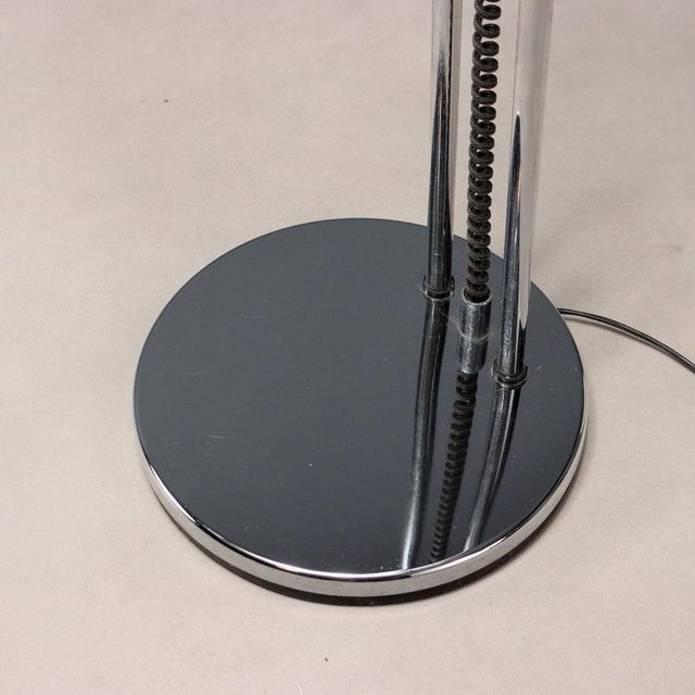 Silver Floor Lamp, 1960s-1970s For Sale - Image 8 of 9