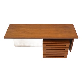 Wall Desk with Drawers, 1960s For Sale
