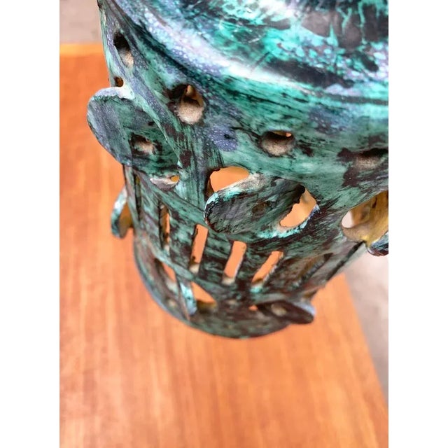 Mid-Century Ceramic Pendant Lamp, 1960s For Sale - Image 9 of 18