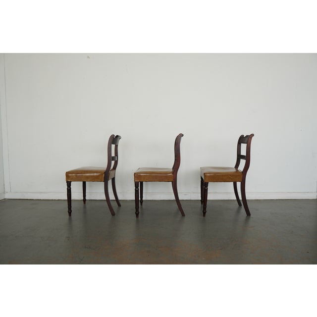 Vintage Regency-Style Dining Chairs (Set of 6) For Sale - Image 12 of 17