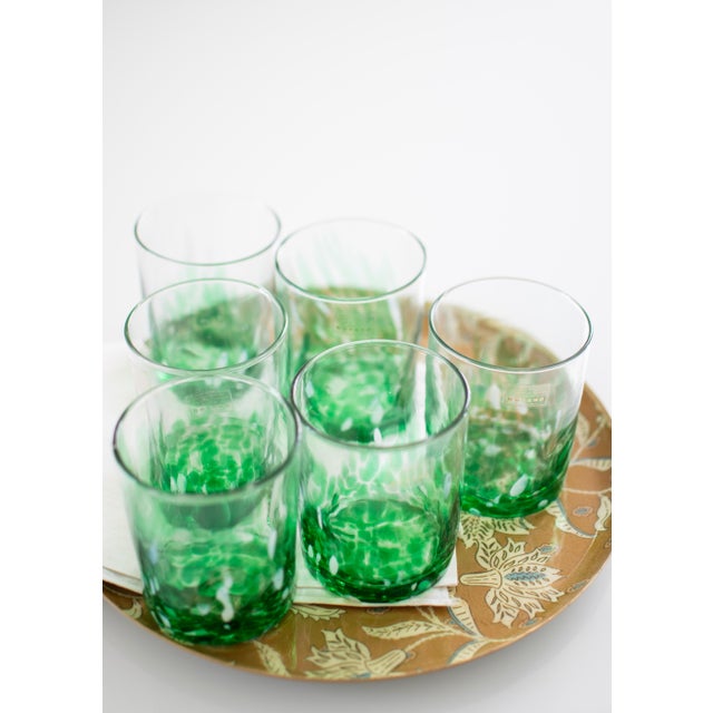 Italian Glasses by Mariana Iskra for Ribes Studio, 2010, Set of 6 For Sale - Image 4 of 14